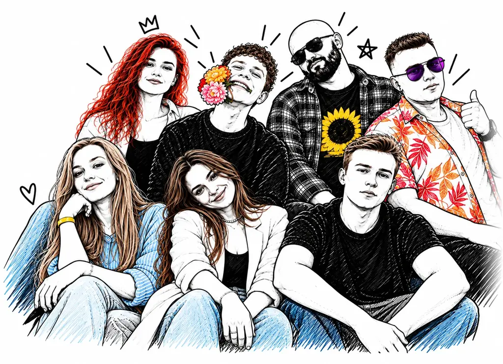 The Eqvola team: an illustrated group portrait